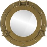  Zidno ogledalo Ø 30 cm od aluminija i stakla | shoptok.hr
