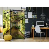 Artgeist PARAVAN 135/172/3 cm rjava, zelena Slike