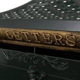  Poštanski sandučić s postoljem u vintage stilu aluminijski nehrđajući zeleni | shoptok.hr