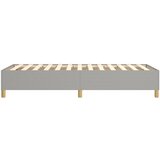  Okvir za krevet s oprugom svjetlosivi 90x200 cm od tkanine | shoptok.hr