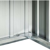 vidaXL spremište za robotsku kosilicu 92 x 97 x 63 cm čelično sivo | shoptok.hr
