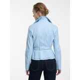 Orsay Light blue women's faux leather jacket - Women's | ePonuda.com