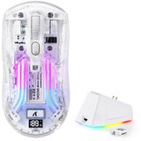 Attack Shark bežični gaming miš X2Pro Silent/TriMode/Transparent/3D rgb + charging dock Cene