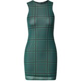 Nasty Gal Obleka zelena / črna | Shoptok.si