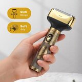 GOLDWAY Električni brivniki za moške, električni brivnik z dvojno folijo za moški obraz, brivniki za plešaste moške, USB, (21978791) | Shoptok.si