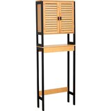 Tendance cebu kupatilski ormarić za iznad wc solje 173X60X21.5CM mdf/bambus crna 9904704 Cene
