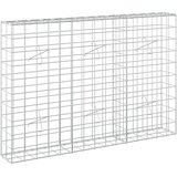  Gabion s žicom debljine 5 mm i mrežom 10x10 cm 150x20x100 cm Slike