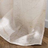 Douceur d intérieur Bež prozirna zavjesa 140x240 cm Marius – | shoptok.hr