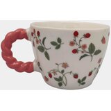 Sinsay Keramička šalica s motivom jagoda | shoptok.hr