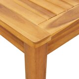  Vrtni blagovaonski stol 110 x 55 x 75 cm masivno bagremovo drvo | shoptok.hr
