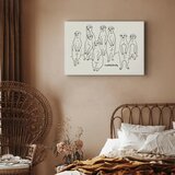  Slika - Animal Patrol (1-part) - Meerkats on Black and White Background 120x80 Akustična | shoptok.hr