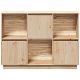 vidaXL Komoda 110,5 x 35 x 80 cm od masivne borovine | shoptok.hr