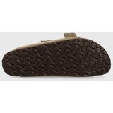 Birkenstock Natikače od brušene kože Arizona VL za muškarce, boja: bež, 0051463-sand | shoptok.hr