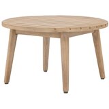 Bloomingville Okrogla mizica iz masivne akacije v naravni barvi ø 64 cm Sorrento – | Shoptok.si