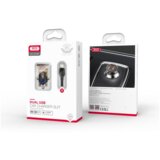 XO Polnilec za avto CC49 2x USB + USB-C kabel, (20444682) | Shoptok.si