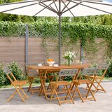 Maison Chic Zložljivi Vrtni Stoli - Stol za vrti 6 kosov siv poli ratan in trden les JS3028, (21875876) | Shoptok.si