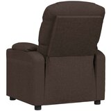  Naslanjač temno rjavo blago, (5000133153) | Shoptok.si