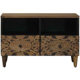 TV ormar s pohranom Smeđa 70 x 33,5 x 46 cm Čvrsto drvo manga | shoptok.hr