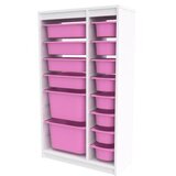 Hanah home višenamenske police montana xs 2D4N8U white pink | ePonuda.com