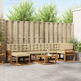  Set vanjskih sofa 8 kom. Prirodna i bež | shoptok.hr