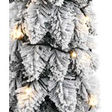  Umjetno osvijetljeno božićno drvce s 30 LED i snijegom 60 cm | Eponuda.com