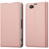Cadorabo Sony Xperia Z1 COMPACT v klasična rožnata zlata - Zaščitni ovitek z magnetnim zapiranjem, stoječo funkcijo in režo za kartice, (20558488) | Shoptok.si