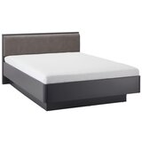 Bessagi Home Oblazinjena Postelja Mariello, Antracit, Rjava, 140x200 | Shoptok.si