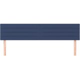  Uzglavlja plava 200x5x78/88 cm od tkanine | shoptok.hr