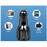  Led 2x usb 3.0 auto punjač za brzo punjenje quickcharge 3.1a uređaja | shoptok.hr