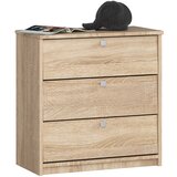 AKORD Omara za čevlje MINI 3 krilna vrata 60 cm - sonoma hrast, (21713483) | Shoptok.si