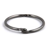 Spirella Mat črni obročki za tuš zavese v kompletu 12 ks Ringo Small – | Shoptok.si