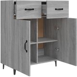 Komoda boja hrasta sonome 69,5 x 34 x 90 cm konstruirano drvo | shoptok.hr