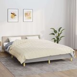  Teška deka svijetla krem 220x235 cm 15 kg od tkanine Cijene