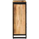vidaXL Komoda 55x35x70 cm trden robusten mangov les in kovina | Shoptok.si