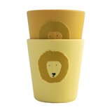 Trixie set 2 silikonskih kozarčkov mr. lion | Shoptok.si