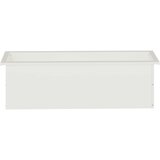  Vrtna posuda za sadnju s LED svjetlom Bijela 30 x 100 x 30 cm | shoptok.hr