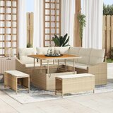  Sjedeća garnitura za vrt 8 kom. poliratan 178.5 x 178.5 x 85 cm | shoptok.hr
