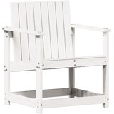  Vrtna stolica bijela 62 x 56 x 77 cm od masivne borovine | shoptok.hr