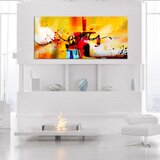  Slika - Crazy Serpentines (1 Part) Orange Wide 100x45 | shoptok.hr