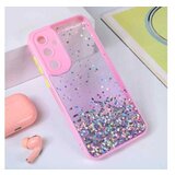 Teracell maska frame glitter za samsung A356B galaxy A35 5G roze