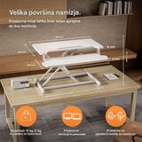 Vonhaus Standing Desk Attachment – White | shoptok.hr