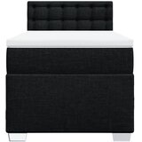  Box spring krevet s madracem crni 80 x 200 cm od tkanine | shoptok.hr