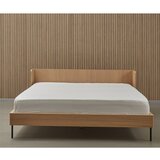 Bonami Selection Bračni krevet u dekoru hrasta 180x200 cm u prirodnoj boji Wrap – | shoptok.hr