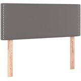  s oprugama i madracem sivi 100x200 cm od umjetne kože | shoptok.hr