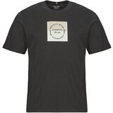 Jack & Jones Majice s kratkimi rokavi JORCATSKILLS SQUARE BRANDING Črna | Shoptok.si