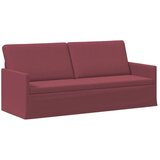  Set sofe 2 pcs Vinska crvena Tkanina - boja crnog vina 1-sjedalni + 3-sjedalni (180 cm) | shoptok.hr