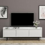 atlas - white white tv stand Cene