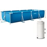  Bazen 450x220x84 met.konst.28274NP bez pumpe | Eponuda.ba