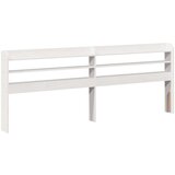  Okvir kreveta s uzglavljem bijeli 180 x 200 cm masivna borovina | shoptok.hr