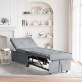  Krevet-sofa na razvlačenje Svijetlo siva 194 x 50 x 82 cm | shoptok.hr